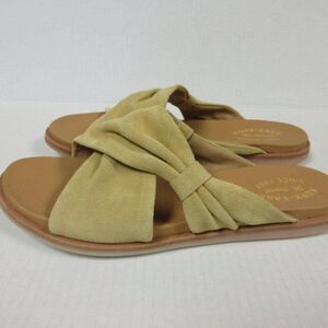 KORK EASE Zel‎ Suede Sandal Womens Sz 11 Slip On Open Toe Leather Slide NEW